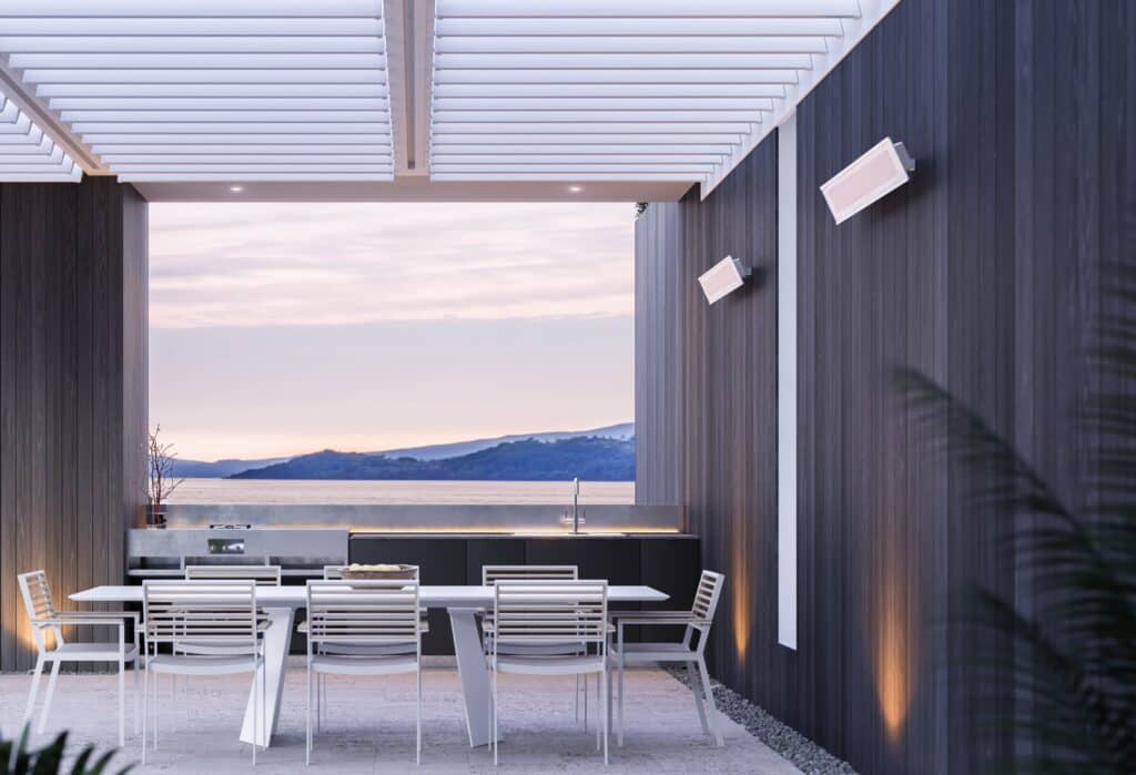 Outdoor Heating Solutions - Bromic Platinum Electric Wall Mounted in White