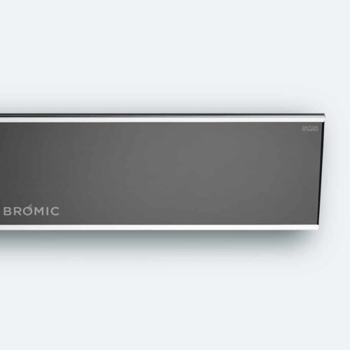 Bromic Heating Platinum Electric Heater in Black